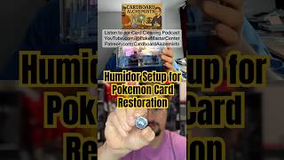 Download lagu How to setup your humidor for Pokemon card restoration #cardrestoration mp3