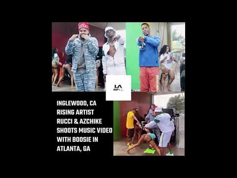 RUCCI SHOOTS MUSIC VIDEO WITH BOOSIE & AZCHIKE IN ATLANTA #LARAPTV | LARAPTV