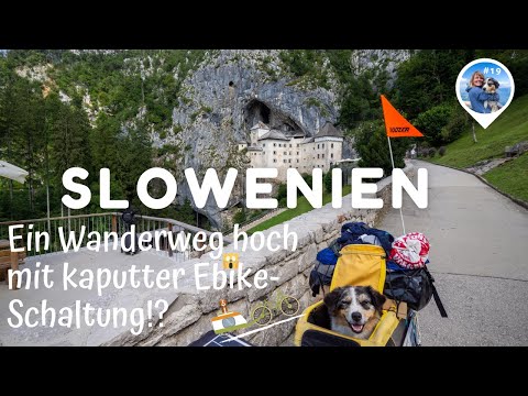 Mit Fahrrad und Hund quer durch Europa (Video 19) - Von Postojna über Trieste nach Koper, Slowenien