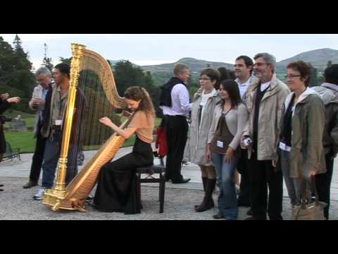 Traditional Irish music for weddings and events, Powerscourt Gardens Ireland