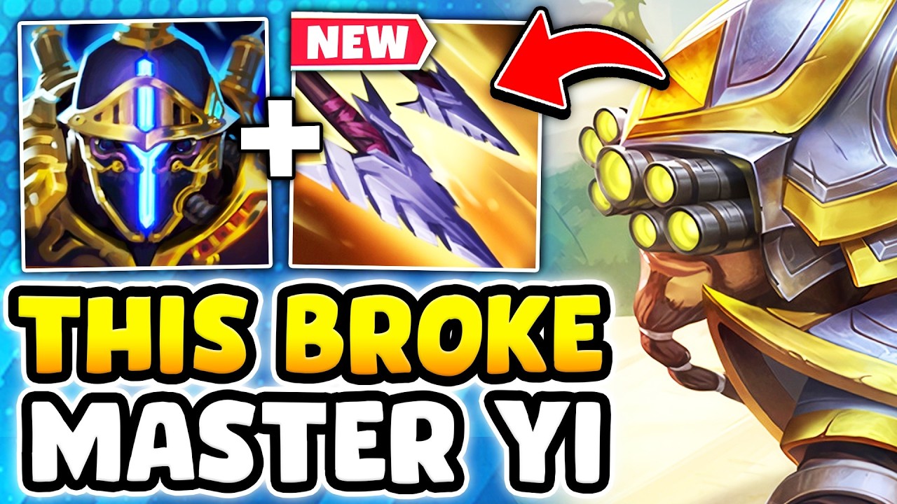 RIOT JUST BROKE MASTER YI FOREVER WITH THIS NEW CRIT ITEM! (THIS WAS MADE FOR YI)