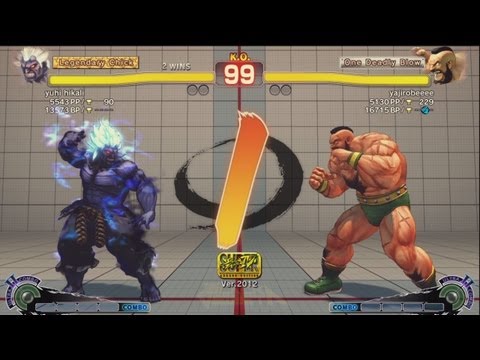 Yuhi Hikali (oni) vs Yajirobe (Zangief) - AE 2012 Match *1080p*