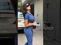 Nora Fatehi Hot Spotted Nora Fatehi Hot In Blue Outfit Shorts Norafatehi