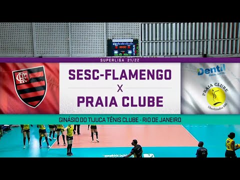 Sesc-Flamengo x Praia Clube - Superliga Feminina de Vôlei