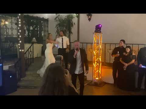 Richard Page from Mr. Mister Sings Broken Wings at Wedding