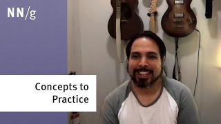 Translating UX Concepts into Design Practice