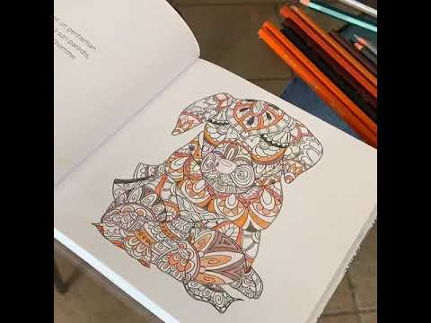 Coloriage Chien Mandala