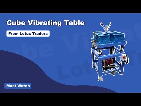 Cube Vibrating Table