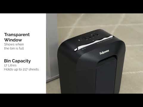 Video of the Fellowes Powershred LX50 Cross Cut Shredder Shredder