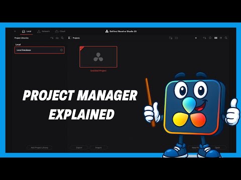Resolve 20: Project Manager