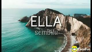 Download lagu ELLA sembilu😊 mp3