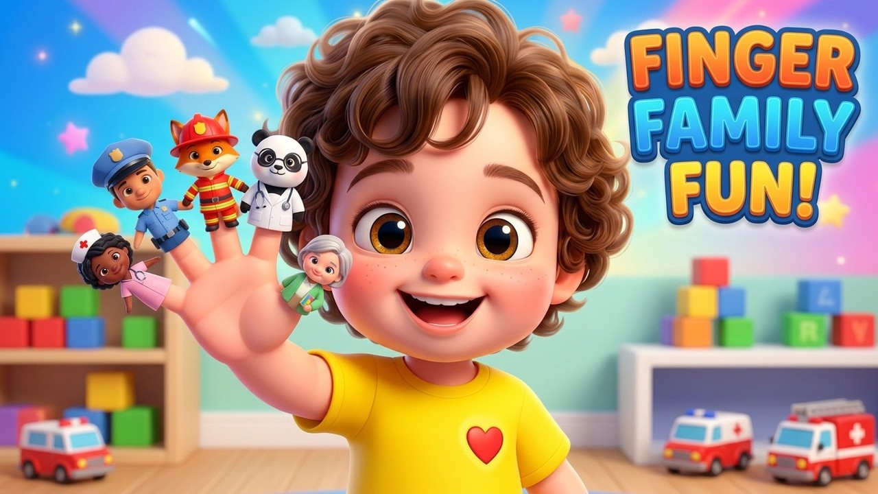 Cute Boo Boo Finger Family Go thumbnail