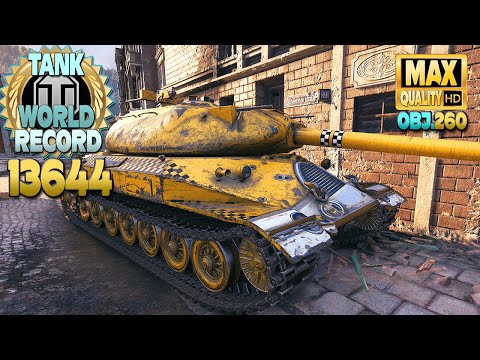 With fast aiming to the new Obj. 260 WORLD RECORD - World of Tanks