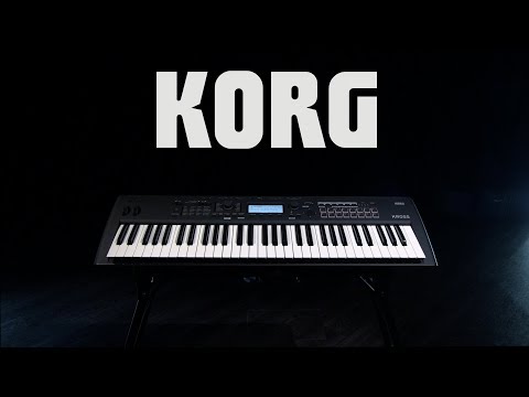 Korg Kross 2 61 Key Synthesizer Workstation, Matt Black  | Gear4music demo