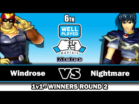 Well Played Monthly #6   Melee   1v1   Winners Round 2   Nightmare vs Windrose