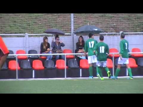 U.D Montbau-Vallbona/Gol de Alan.