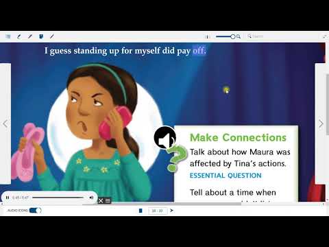 THE TALENT SHOW story EASY audiobook read along aloud by Wonders McGraw ESL kids grade 4 english