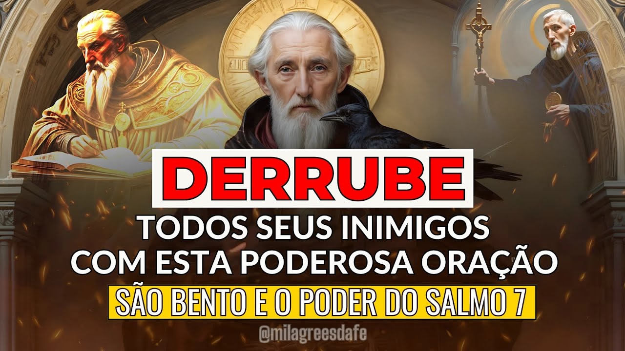 📖 São Bento e Salmo 7: Proteção Divina para Afastar Todos os Inimigos!