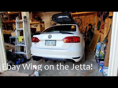 MK6 Jetta GLI Gets an Ebay Wing