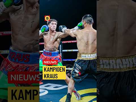 Bokser Gradus Kraus gaat er met de titel vandoor! | #boksen
