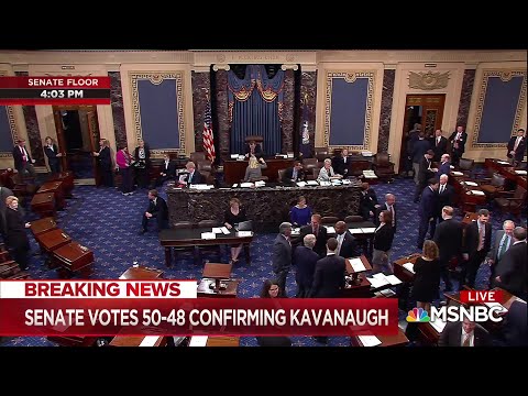 Chris Matthews Gets Reaction To Kavanaugh’s Confirmation | MSNBC