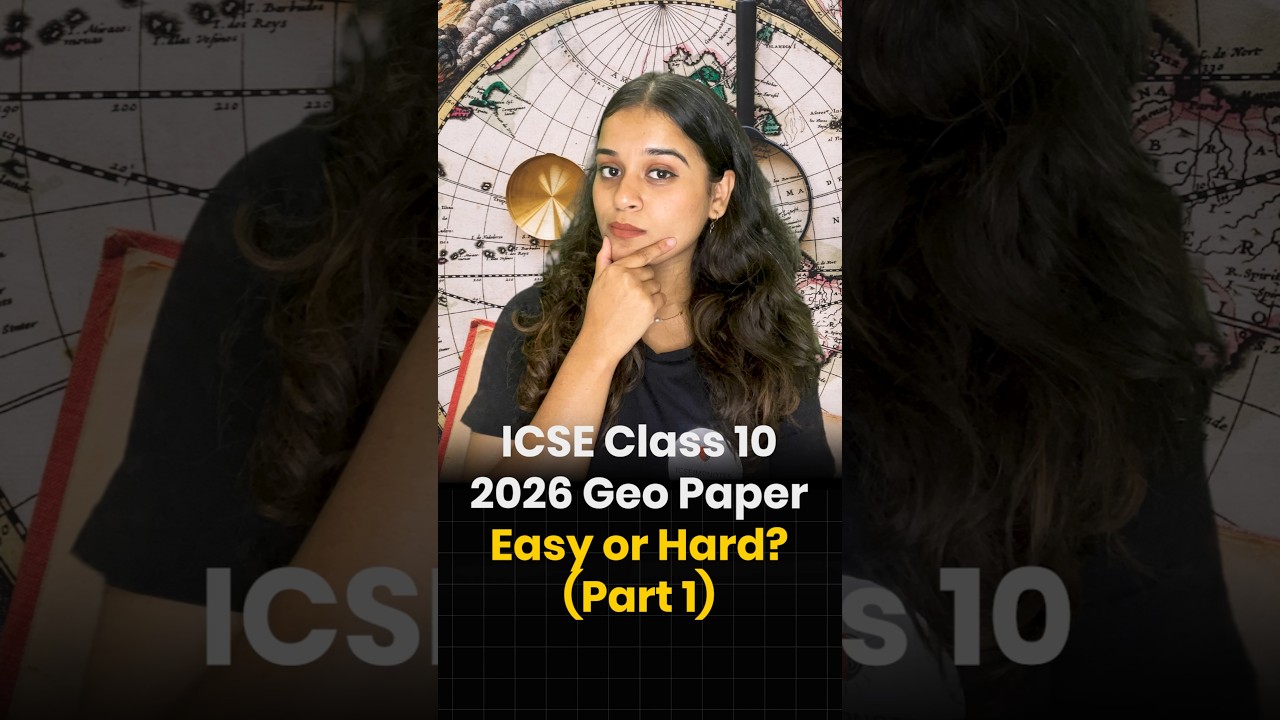 Geography Paper Analysis For ICSE Class 10 | Topography #icse