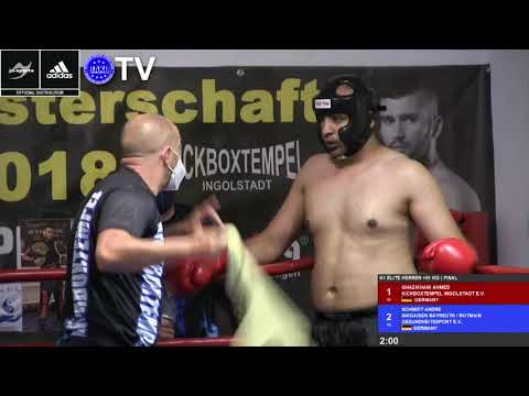 2.Einladungsturnier 2021 - Ringsport K1 ELITE Herren +91kg Ahmed Ghazikhani vs Andre Schmidt