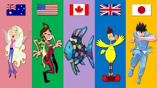 Cartoons From Different Countries | Pt.93