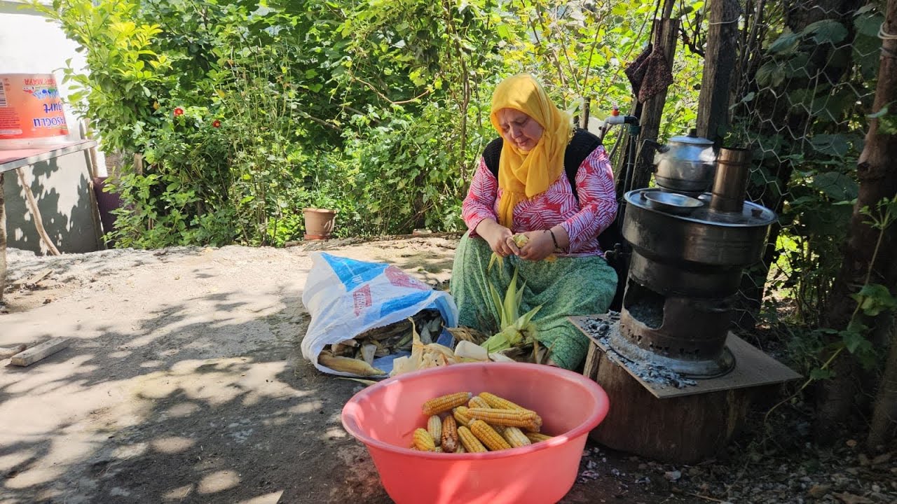 🌾 KÖYDE SIRLAR GÜN YÜZÜNE ÇIKTI ‼️HAYVANLAR MISIR VE EĞLENCELİ ANLAR ☺️