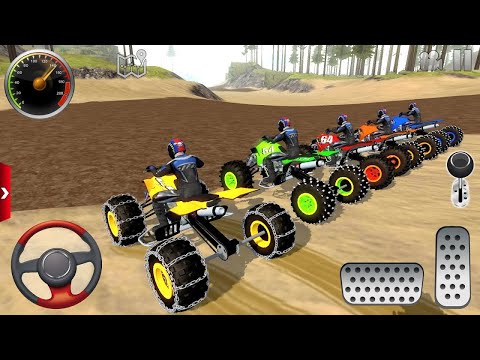 Extreme Off-Road SUV Driving Dirt Quad Bikes #1 - Offroad Outlaws ATV bike 3d game Android Gameplay