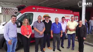 Ambulância avançada reforça a frota do SAMU em Irati