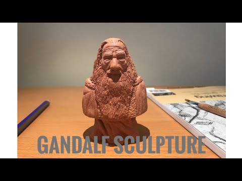 Gandalf Sculpture | Time Lapse