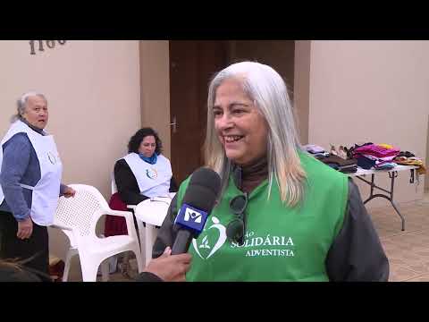 Ação Solidária Adventista (ASA) ajuda moradores de Cachoeira do Sul com doações | TV Cachoeira
