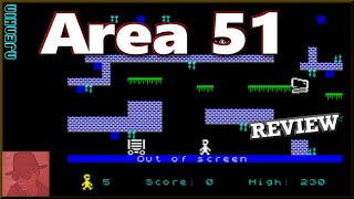 Area 51 : Homebrew from 2004 - on the ZX Spectrum 48K !! with Commentary
