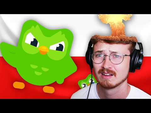 I tried to speedrun Duolingo Polish but it FRIED my brain