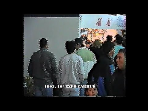 DSR 027 Expo Rural Carhué 1993.Entrevistas y entrega de premios stands.