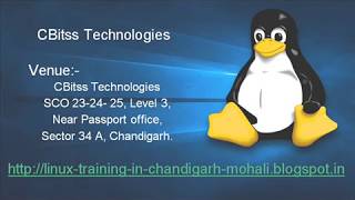 linux training in Chandigarh
