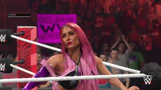 WWE2K23 RAW EVA MARIE VS LANA