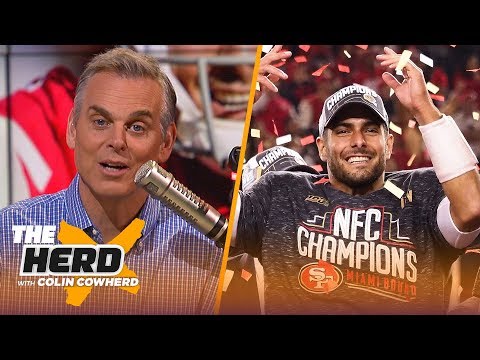 Colin questions what people don't see in Jimmy G, pressure is on Chiefs — not 49ers | NFL | THE HERD