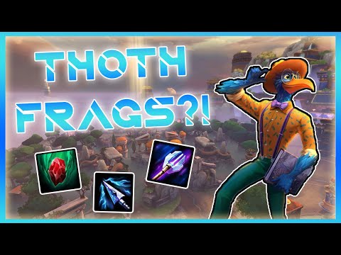 CARRYING THE GAME AS THOTH!! - SMITE Mid Season 8 Conquest Gameplay