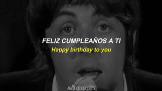 Download lagu Birthday - The Beatles [Lyrics] [Sub. Español] mp3