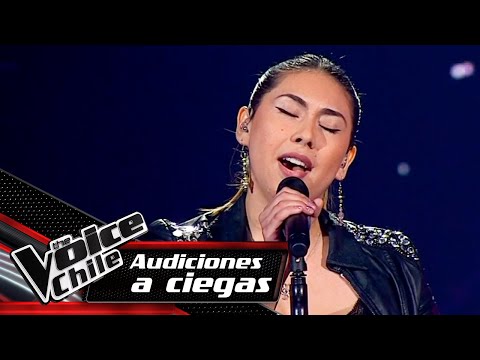 Camila Ugarte - Como la flor | Audiciones a Ciegas | The Voice Chile