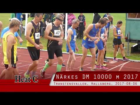 Närkes DM 10000 m 2017 - Heat C