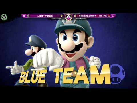 PPT-S - Light + Vuralol Vs. Luigi_player + vyQ - Losers Quarters - Smash 4 Doubles