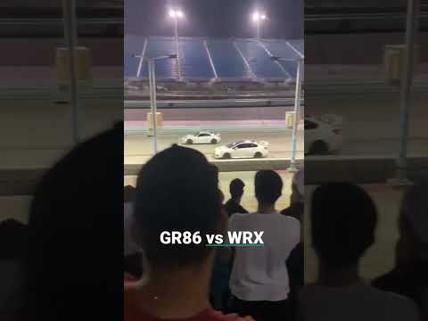 Thumbnail for GR86 vs WRX drag race 1/8 mile #dragrace #86 #gr86 #toyota86 #toyota #subaru #zn8 #car #brz by Toyota, Subaru, Toyota GR86, Toyota 86 (ZN8), Car