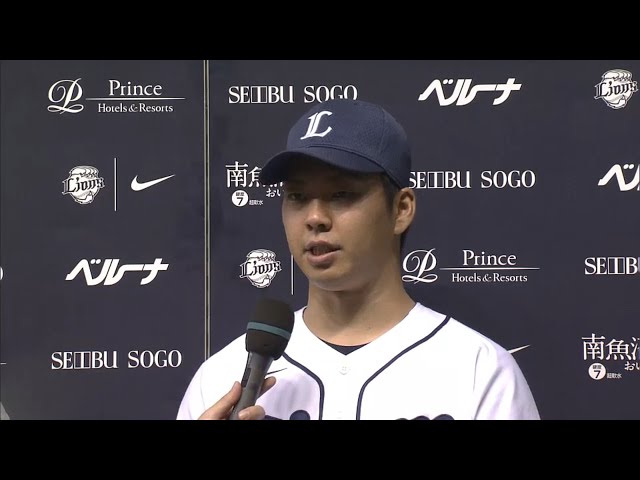 ライオンズ・渡辺直選手・十亀投手ヒーローインタビュー 2015/9/21 L-Bs