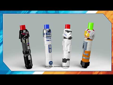 Hasbro STAR WARS Šviesos kardas video