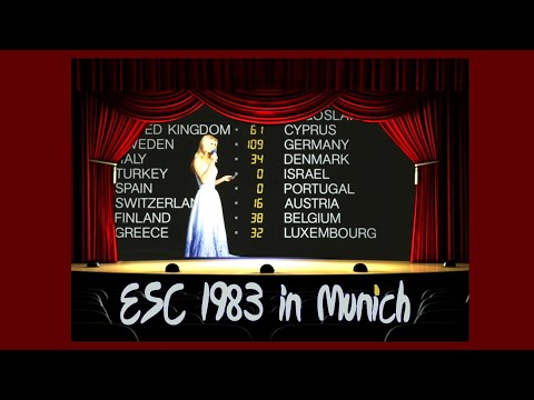🔴 1983 Eurovision Song Contest in Munich/Germany (English Commentary by Terry Wogan) SUBTITLES