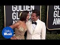 The look of love! Bradley Cooper & Irina Shayk at Golden Globes