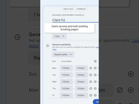 You can access all your booking pages and appointments right within your Google Calendar side bar